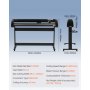 VEVOR 53 Inch Vinyl Cutting Plotter Vinyl Cutter Plotter 1350 mm Slogan Cutting Plotter Desktop Machine with the Software