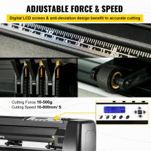 VEVOR 1350mm Plóter De Corte 53 "Para Hacer Signo Con escáner Escáner Signmaster Software