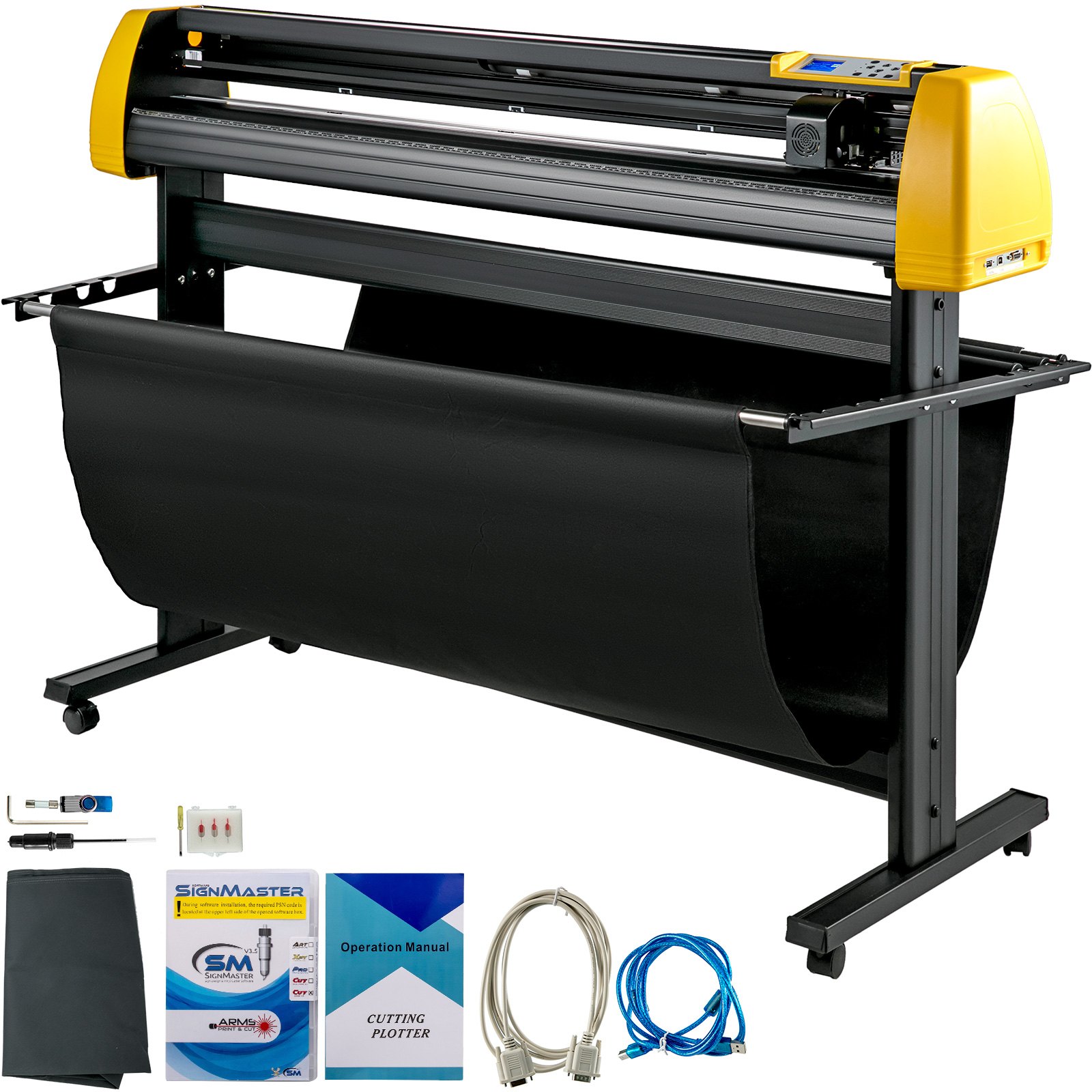 Vevor 1350 Mm Plóter De Corte Vinilo Máquina De Plotter Corte Cámara Automática