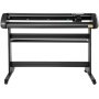 VEVOR 1350MM Plotter de Découpe Vinyle Traceur de Découpe avec Logiciel SIGNMASTER Plotter Découpe avec Support au Sol Force et Vitesse Ajustables
