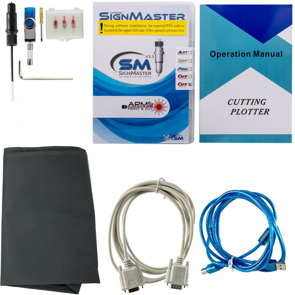 Vevor 870 Mm Plóter De Corte Vinilo Máquina De Plotter Corte Cámara Automática