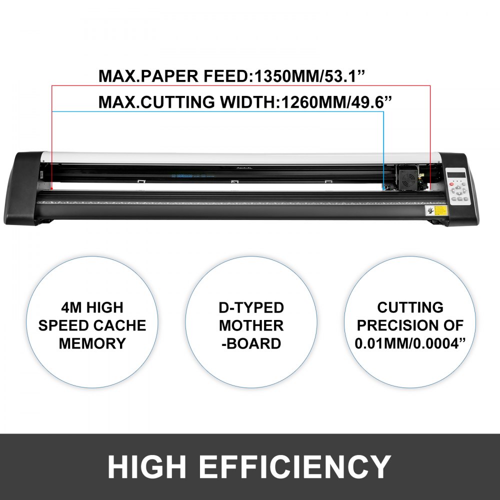 53" Plotter De Corte De Vinilo Cortador De Plóter 135cm Plóter De Corte Eh1351