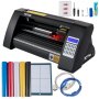 VEVOR Plóter de Corte de Vinilo 375 mm Luz de Guía LED Signmaster Label Maker Plotter de Corte de Vinilo 15-800 mm / s para Campo de la Publicidad Decoración Variada Artesanía Fabricación de Etiqueta