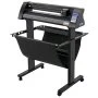 VEVOR Plóter de Corte de Vinilo 720 mm Luz Guía LED Signmaster Label Maker Plotter de Corte de Vinilo 15-800 mm / s para Campo de Publicidad Decoración Variada Artesanía Fabricación de Etiqueta