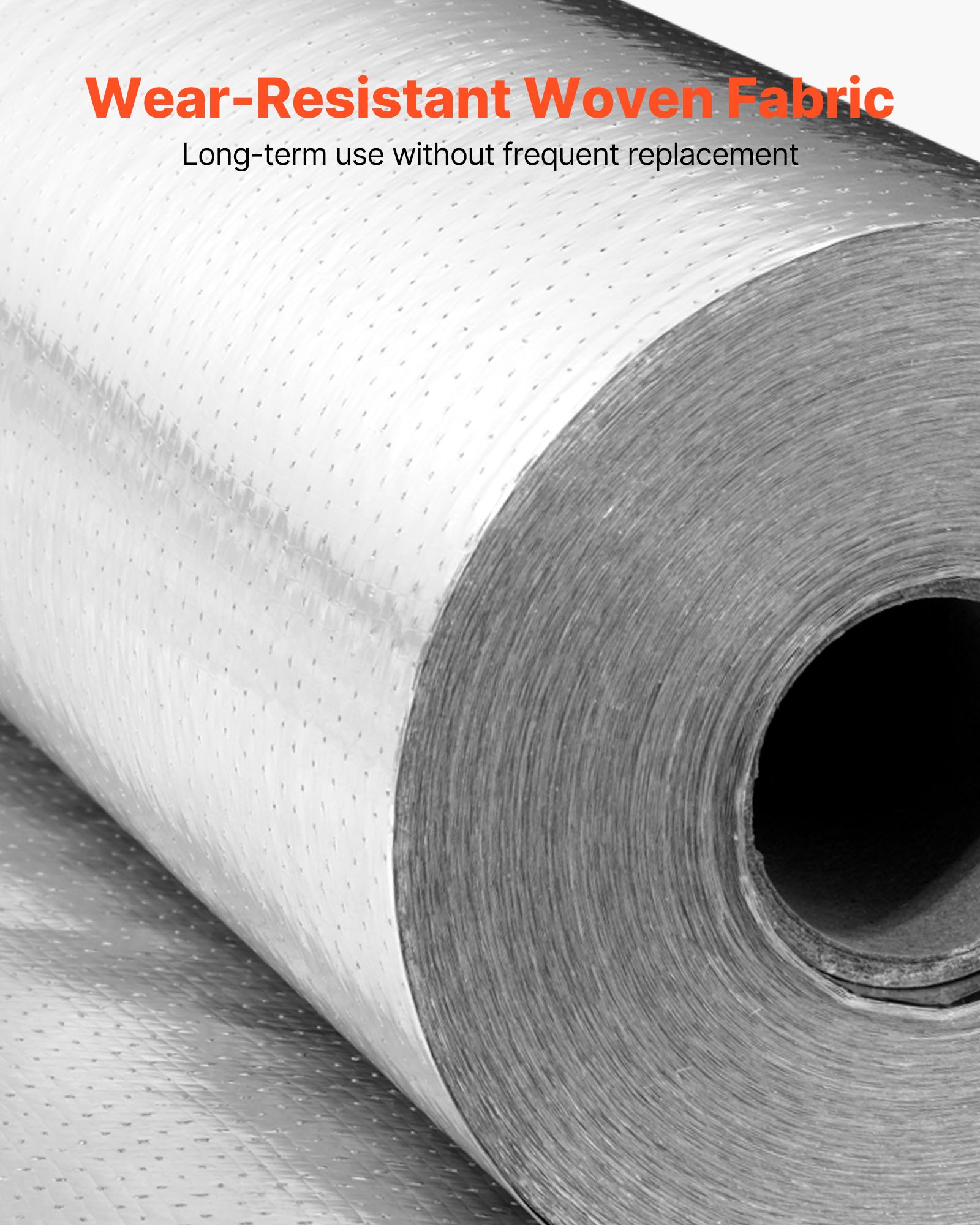 VEVOR Rollo de Aislamiento Reflectante Doble, Perforado y Transpirable, 38,1 x 1,22 m x 0,15 mm, Lámina de Aluminio de Doble Cara, Reflectividad ≥ 95%, para Ventanas y Techos de Autocaravanas