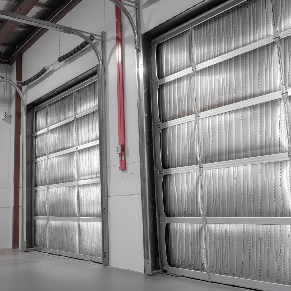 VEVOR Rollo de Aislamiento Reflectante Doble, Aluminio, 30,48 x 1,22 m x 6 mm, Escudo Reflectante de Calor con Burbujas de Aire Doble Capa, a Puertas Garaje, Ventanas y Techos de Autocaravanas