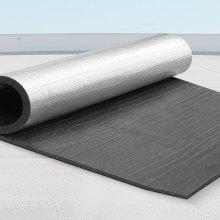 VEVOR Aislamiento Térmico Aluminio Barrera Radiante Núcleo de Espuma XPE 1,5x1 m