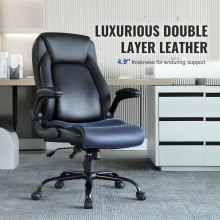 VEVOR Silla de oficina ejecutiva Cómoda silla de oficina Soporte lumbar
