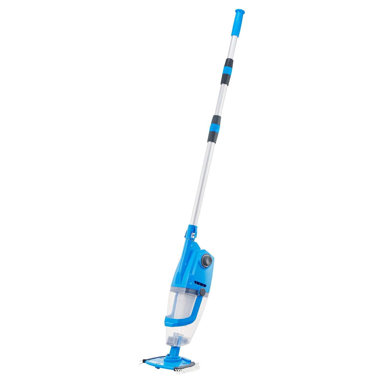 VEVOR Aspiradora de Piscina Recargable, Aspiradora de Mano Inalámbrica de 26 GPM para Jacuzzi con Poste de Extensión, para Limpieza Profunda y Succión Potente, para Piscinas Elevadas o Enterradas