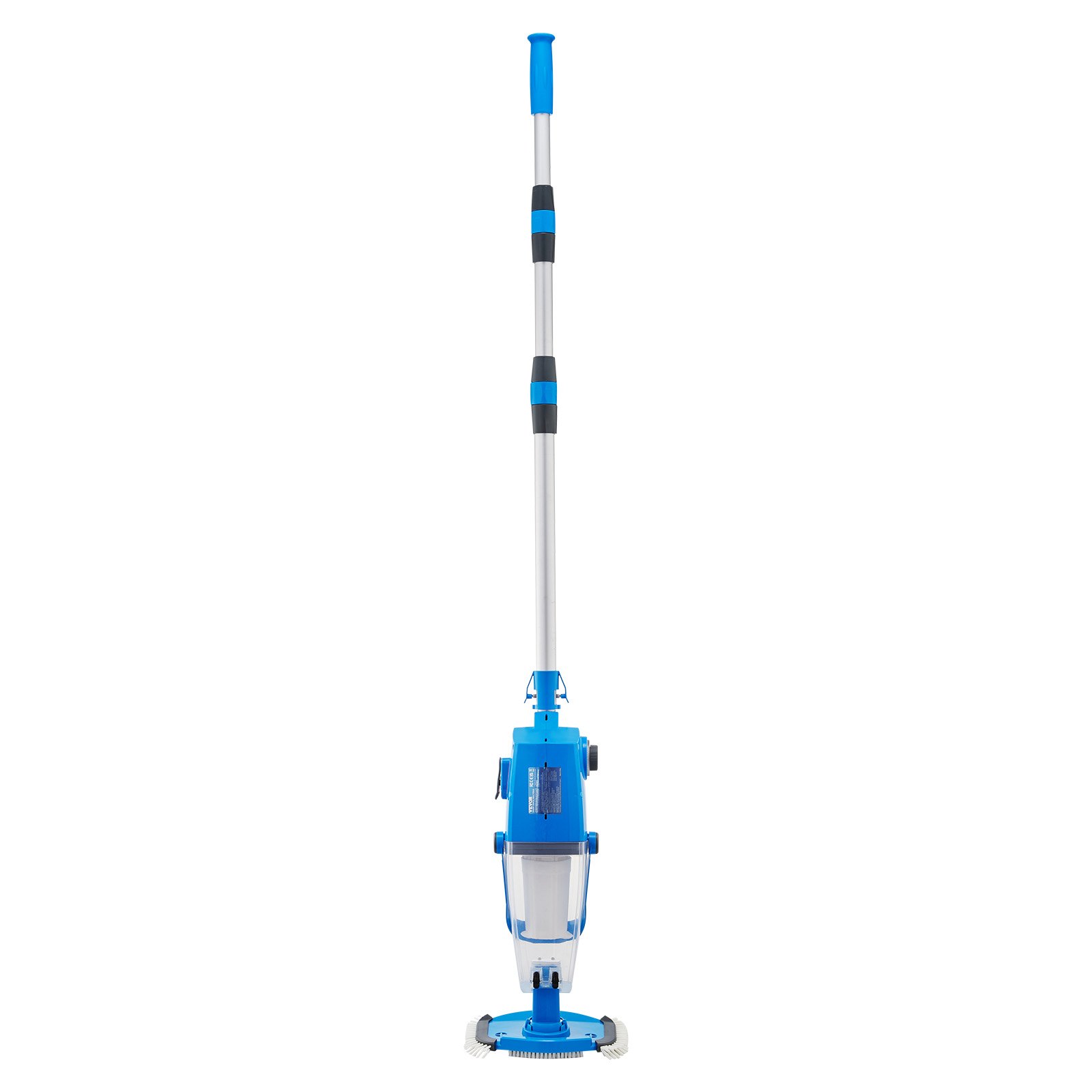 VEVOR Aspiradora de Piscina Recargable, Aspiradora de Mano Inalámbrica de 26 GPM para Jacuzzi con Poste de Extensión, para Limpieza Profunda y Succión Potente, para Piscinas Elevadas o Enterradas