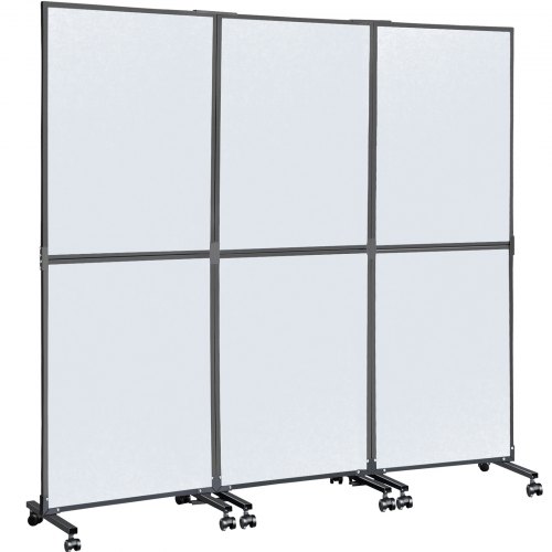 VEVOR Biombos Acústicos Divisor de Habitación Acústico 183 x 168 cm Gris Frío
