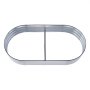 VEVOR Cama Elevada de Jardín 182,5 x 92,5 x 28 cm Jardinería Elevada de Metal Galvanizado para Cultivo de Flores Plantas Hierbas Huerto Urbano para Jardín Terraza Patio Balcón Plata con Accesorios