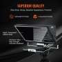 VEVOR Teleprompter de Suelo 40,64 cm con Control Remoto para Grabación de Video