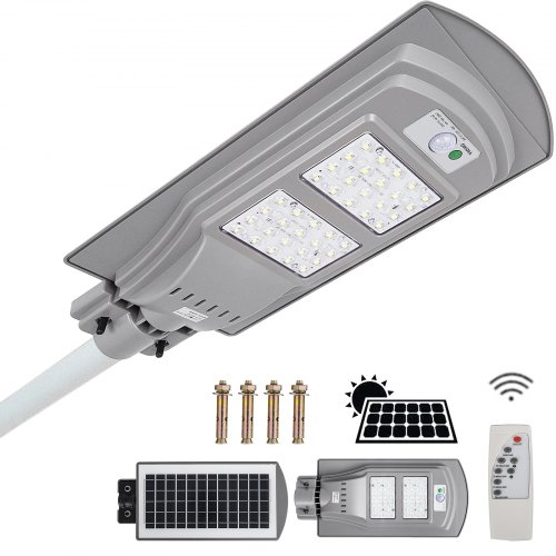 40w Led Solar Power Camino De Luz Calle Lámpara Exterior Jardín De Iluminación