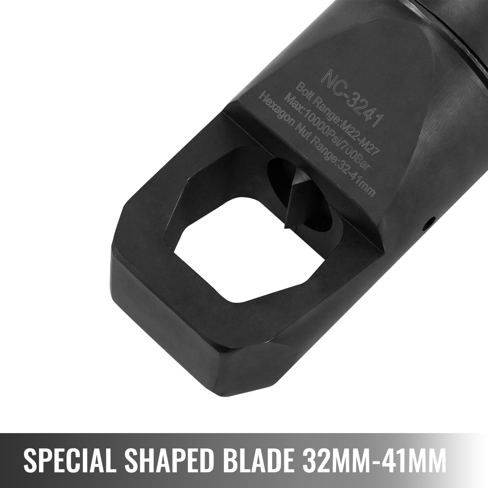 Cortador De Tuercas Hidráulico 32-41 Cm Cabezal Separador De Tuerca Nc-41 20t