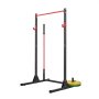 VEVOR Jaula para Sentadillas con Barra, Equipo Multifuncional de Press de Banca con Ganchos en J Ajustables de 28 Niveles, Robusto y Estable, Entrenamiento de Fuerza 360 kg, 1160 x 1280 x 2170 mm