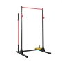 VEVOR Jaula para Sentadillas con Barra, Equipo Multifuncional de Press de Banca con Ganchos en J Ajustables de 28 Niveles, Robusto y Estable, Entrenamiento de Fuerza 360 kg, 1160 x 1280 x 2170 mm