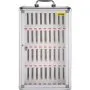 VEVOR Caja de Casillero de Almacenamiento de Teléfonos 32x20x51 cm Caja de Administración de Celular Cojinete de Carga 20 kg Caja de Almacenamiento de Teléfonos con 36 Ranuras y 2 Llaves para Clases