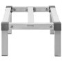 VEVOR Estante de Estiba de Aluminio 61x35,6x20,3 cm Estante de Almacenamiento Comercial Carga de 454 kg Fácil Montaje para Almacenamiento de Alimentos en Suelo, en Restaurantes, Cocinas, Garajes