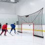 VEVOR Hockey Net Backstop,  366x213 cm Durable Hockey Goal Backstop Net with Extended Coverage, Lightweight and Portable Backyard Training Equipment, Easy Assembly, for Youth Adult (NET ONLY)