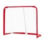 VEVOR Portería de Hockey Callejero con Red de Hockey 142 x 113 x 60 cm, Portátil y Ligera, Marco Reforzado con Tubo 1,1 mm, Para Entrenamiento y Partidos Diarios, Duradera para Interior y Exterior