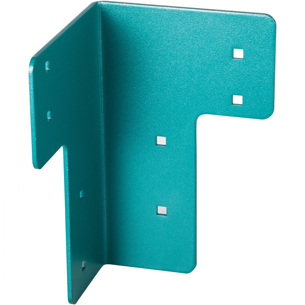 VEVOR Soportes de Esquina 8 Piezas Kit de Soporte para Mesa de Taller de Acero Grosor de 4 mm Soportes en Ángulo Recto con Kit de Hardware Accesorio de Borde de Escritorio Común Bricolaje Familiar