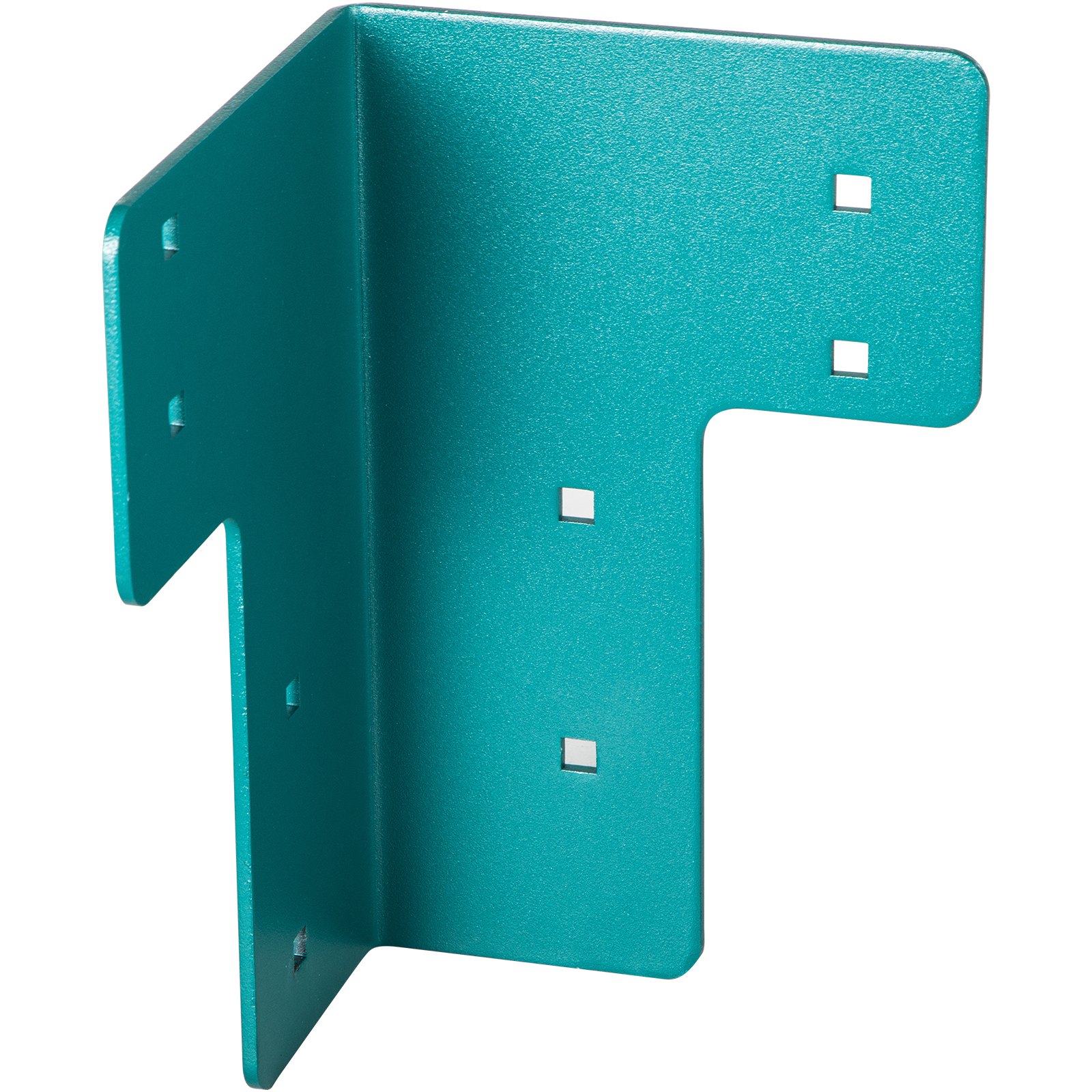 VEVOR Soportes de Esquina 8 Piezas Kit de Soporte para Mesa de Taller de Acero Grosor de 4 mm Soportes en Ángulo Recto con Kit de Hardware Accesorio de Borde de Escritorio Común Bricolaje Familiar