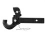 VEVOR Gancho de Enganche de Pivote 37 x 8 x 15 cm, Capacidad de Remolque de 9070 kg, Compatible con Receptores de Conexión de 2", se adapta a Anillos de Luneta de 2,5"-3", para Varios Remolques, Negro