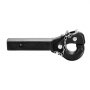 VEVOR Gancho de Enganche de Pivote 37 x 8 x 15 cm, Capacidad de Remolque de 9070 kg, Compatible con Receptores de Conexión de 2", se adapta a Anillos de Luneta de 2,5"-3", para Varios Remolques, Negro