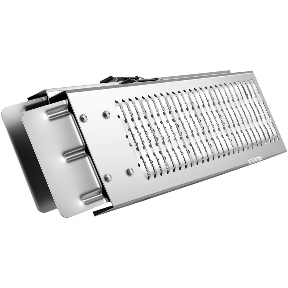 VEVOR Rampas de Carga de Acero para Remolques 2 Piezas, Rampas para Tractor 985 x 225 x 65 mm, Superficie Antideslizante, Capacidad Combinada de 544 kg, para Motocicletas, Cortadoras de Césped