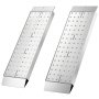 VEVOR Rampas de Carga de Aluminio para Remolques 2 Piezas, Rampas para Tractor 999 x 304 x 55 mm, Superficie Antideslizante, Capacidad Combinada de 1360 kg, para Motocicletas, Cortadoras de Césped