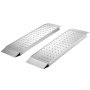 VEVOR Rampas de Carga de Aluminio para Remolques 2 Piezas, Rampas para Tractor 999 x 304 x 55 mm, Superficie Antideslizante, Capacidad Combinada de 1360 kg, para Motocicletas, Cortadoras de Césped