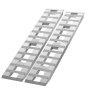 VEVOR Loading Ramps, 2 Pcs 1830 x 380 mm, Durable Aluminum and Heavy-Duty Trailer Ramp Set with Anti-Slip Plates, 2721.6 kg Combined Capacity, for Carts, Farm Tractors, ATVs, Lawn Mowers, Motorcycles