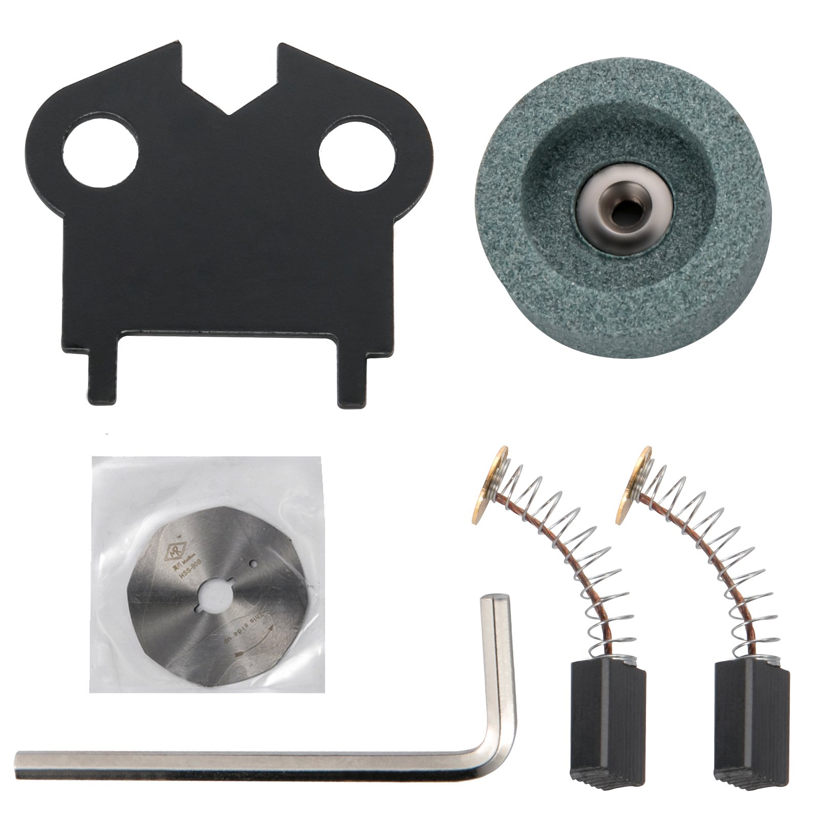 VEVOR Máquina de Corte de Tela 250 W Espesor de Corte 25,4 mm Tijeras de Tela Eléctrica Hoja Octágona de Acero de Aleación Cortador de Tela para Cortar Tela de Algodón, Lana, Lino, Cuero, Alfombra