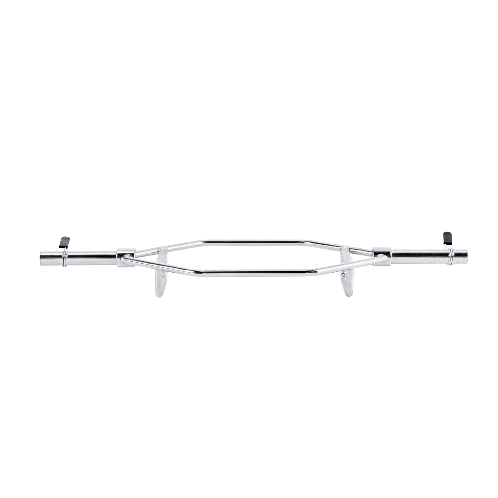 VEVOR Barra Hexagonal, Capacidad de 360 kg, Barras para Encogimientos de Hombros con Agarres Moleteados, Equipo de Levantamiento de Pesas y Entrenamiento de Fuerza, 1425 x 580 x 147 mm, Plata