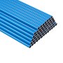 VEVOR Kit Tuberías de Aire Comprimido 71,3 m x 17,3 mm, 62 Tubos Aluminio, Distribución de Aire con Conectores en T, Válvulas NPT, Codos, Abrazaderas, Cortatubos y Tapones para Talleres y Garajes
