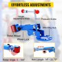VEVOR Herramienta para Reparar Guardabarros Guardabarros Rodillo con Anillos de Distancia para Coches
