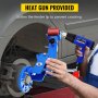 VEVOR Herramienta para Reparar Guardabarros Guardabarros Rodillo con Anillos de Distancia para Coches