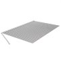 VEVOR Drag Harrow, 2 x 1.2 m, High-Efficiency Chain Harrow Rake, ATVs UTVs Tractors Attachments, Durable Galvanized Steel Mesh Drag Mat with Towing Chain, for Gravel Driveway Ruts Farm Field Leveling