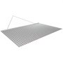 VEVOR Drag Harrow, 2 x 1.2 m, High-Efficiency Chain Harrow Rake, ATVs UTVs Tractors Attachments, Durable Galvanized Steel Mesh Drag Mat with Towing Chain, for Gravel Driveway Ruts Farm Field Leveling