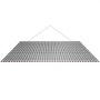 VEVOR Drag Harrow, 2 x 1.2 m, High-Efficiency Chain Harrow Rake, ATVs UTVs Tractors Attachments, Durable Galvanized Steel Mesh Drag Mat with Towing Chain, for Gravel Driveway Ruts Farm Field Leveling