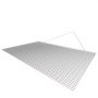 VEVOR Drag Harrow, 2 x 1.2 m, High-Efficiency Chain Harrow Rake, ATVs UTVs Tractors Attachments, Durable Galvanized Steel Mesh Drag Mat with Towing Chain, for Gravel Driveway Ruts Farm Field Leveling