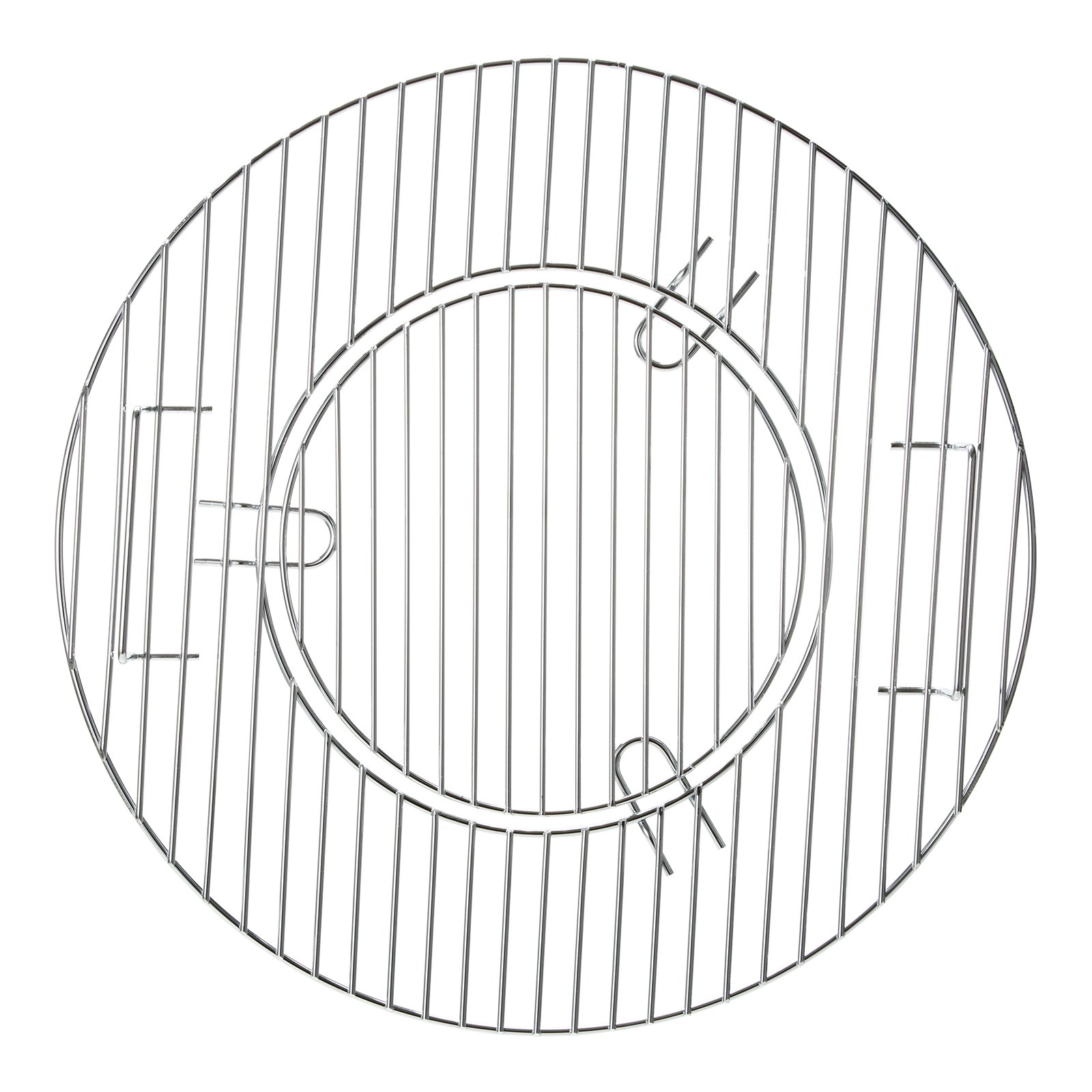 VEVOR Parrilla Redonda Esférica para Barbacoa Diámetro de 53 cm de Hierro, 53 cm Parrilla Redonda de Recambio para Barbacoa al Aire Libre para Fiesta Camping Playa, Parrilla para Hervidor de Agua