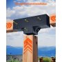 VEVOR Kit de Pérgola en Forma de T, 10 x 10 cm, de 3 Vías, Kit de Soporte de Cenador de Carpintería DIY con Tornillos para Vigas de Madera de 92 x 92 mm en Tamaño Real para Banquetes y Fiestas