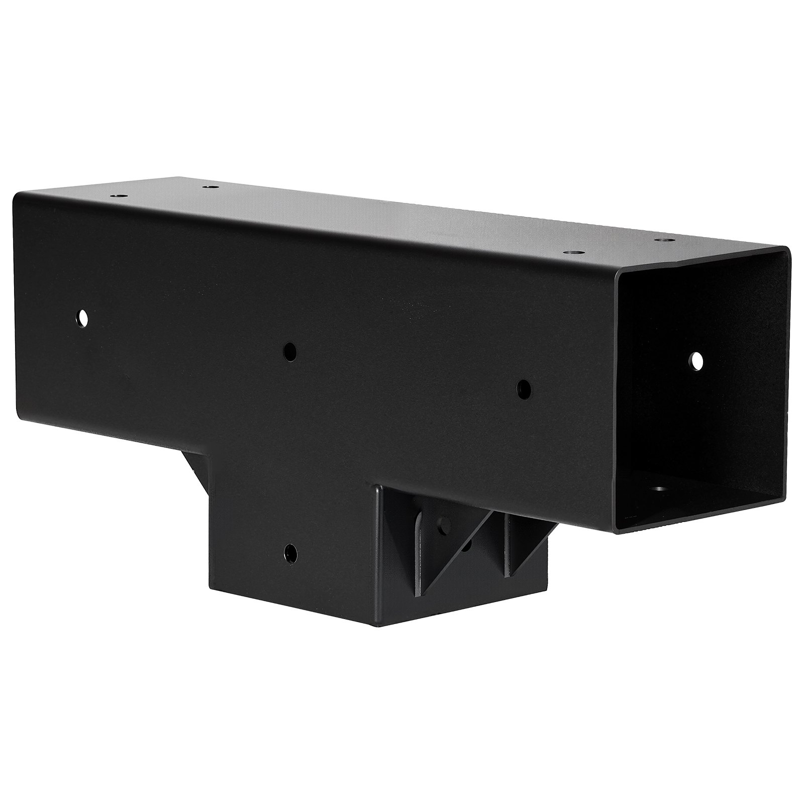 VEVOR Kit de Pérgola en Forma de T, 10 x 10 cm, 3 Vías, Kit de Soporte de Cenador de Carpintería DIY con Tornillos para Vigas de Madera 92 x 92 mm en Tamaño Real para Banquetes y Fiestas, 4 uds