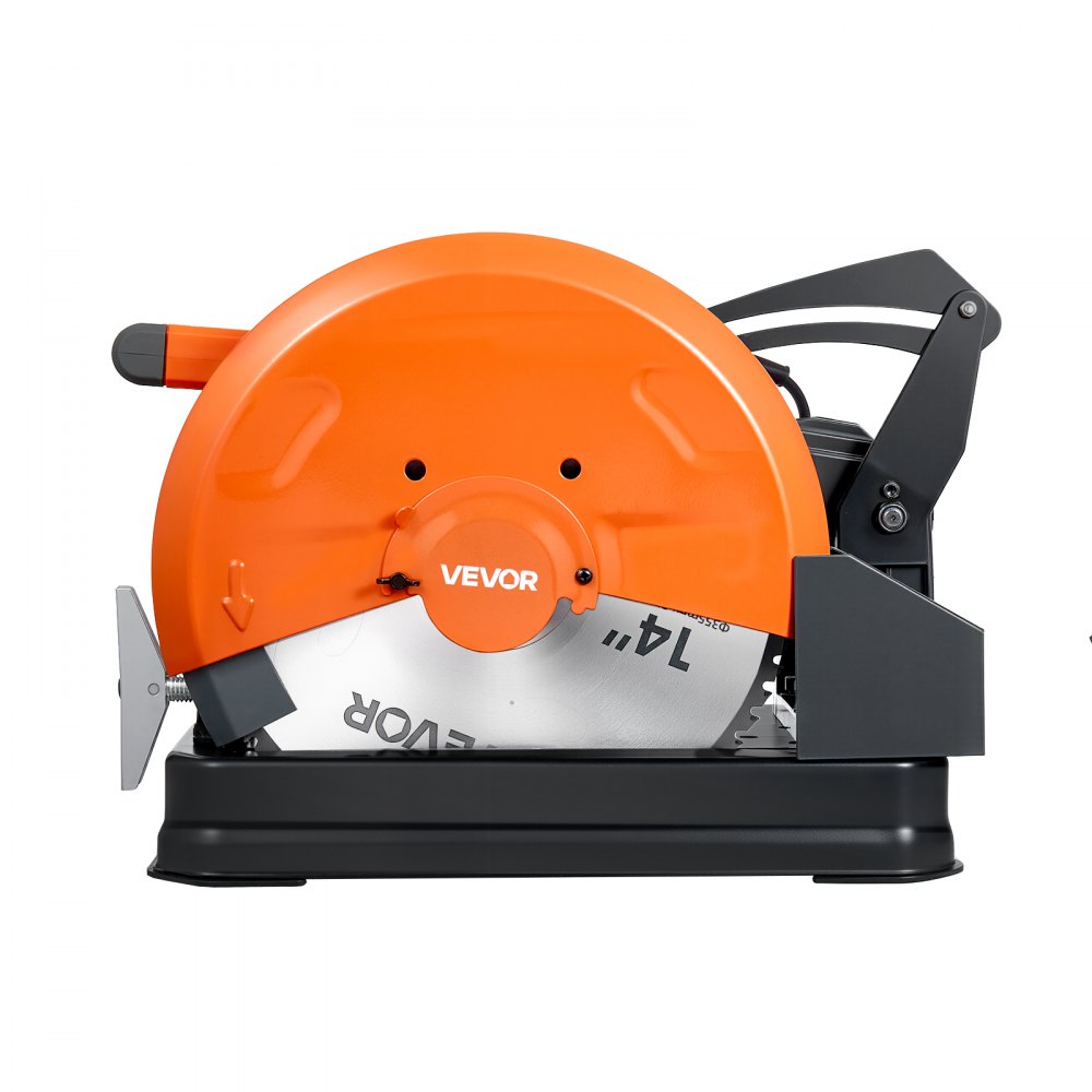 VEVOR Sierra Tronzadora para Corte de Metal 355 mm Corte en Frío 3500 W, para Construcción, Fabricación, Soldadura, Velocidad Ajustable 750-1200 r/min, Rango de Inglete +/- 45°, Motor sin Escobillas