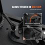 VEVOR Sierra de Corte de 35,5 cm para Cortar Metal Corte en Seco Ángulo de 0-45°