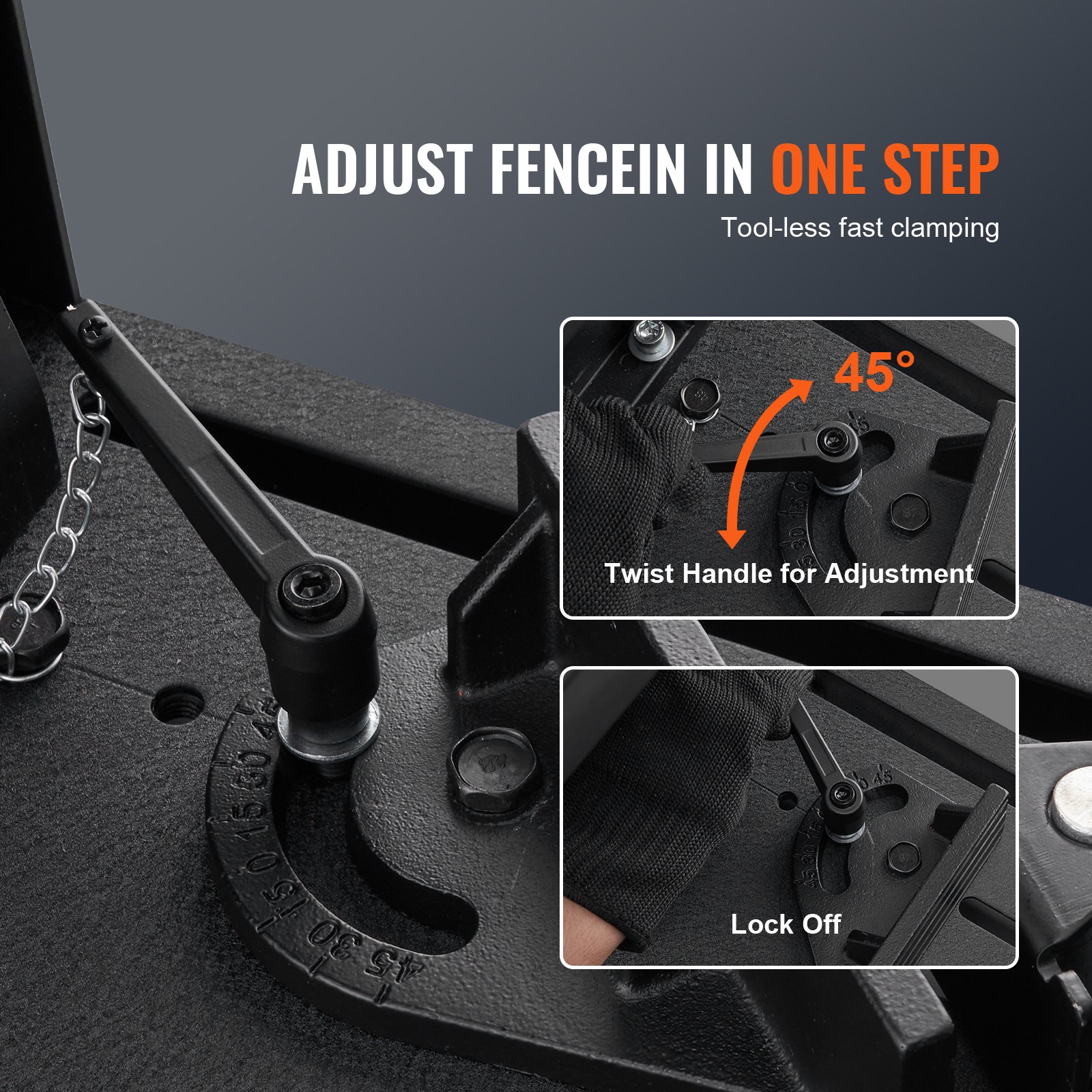 VEVOR 2800 W Compound Miter Saw Circular Saw Blade, 35.5 cm, Professional Panel Saw, Compound Miter Saw, Saws, Compound Miter Saw, Circular Saw, High-Quality Saw Blade, Cold Cut Compound Miter Saw, Orange & Black