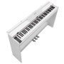 VEVOR Digital Piano 88 Keys Semi Weighted Keyboard with Stand Speaker White, for Beginners, 128 Tones, 128 Rhythms, Full Size Electric Piano, with Pedal, Headphone Jack, USB/MIDI, Sheet Music Stand
