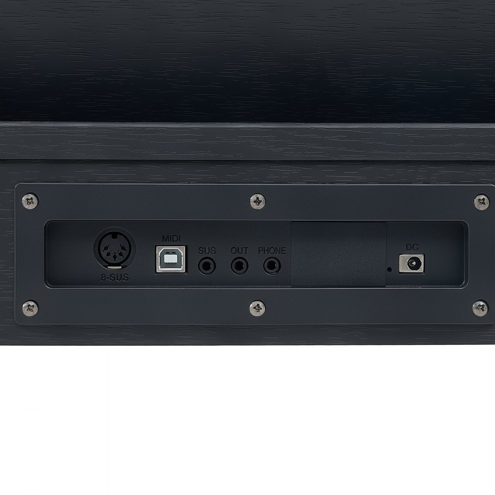 VEVOR Piano Digital 88 Teclas de Tamaño Completo Teclado Semipesado, 600 Tonos y Ritmos, Pantalla LED, con Pedal, Conector para Auriculares, USB/MIDI, Atril para Partituras, para Principiantes, Negro